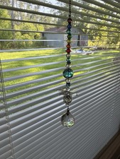 sun catcher Crystal for window Butterfly Rainbow Car Charm Ceiling Fan