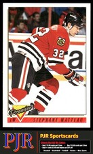 Stephane Matteau 1993-94 Topps Premier #415 Chicago Blackhawks
