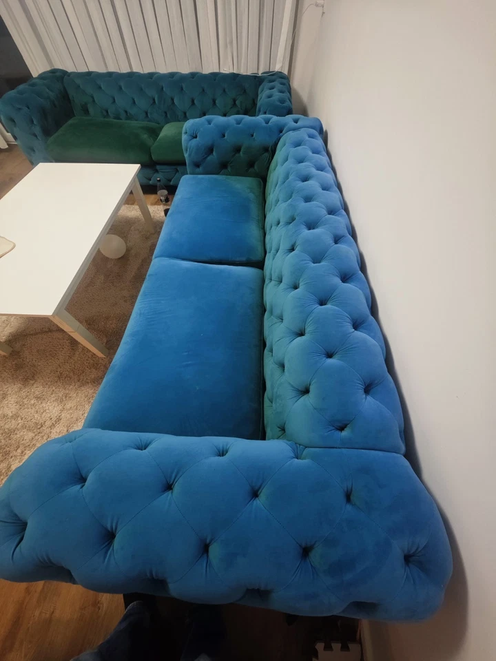 Chesterfield Sofa, 3-Sitzer LETZTE CHANCE KOMMT WEG - Bild 3 von 3