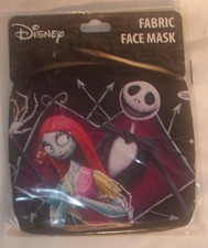 DISNEY FABRIC FACE MASK NIGHTMARE BEFORE CHRISTMAS NEW IN PACKAGE MEN 14 AND UP