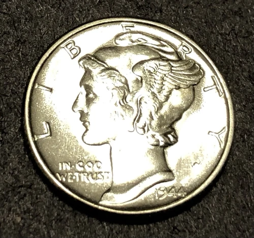 1944-P Mercury Dime Choice BU Uncirculated