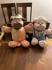 Vintage Cabbage Patch Koosas Lot of 2 Original Tags and Clothing Tags Included