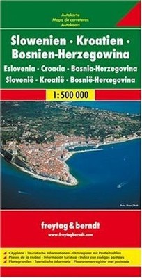 Slovenia - Croatia - Bosnia-Herzegovina Road Map ... | Buch | Zustand akzeptabel