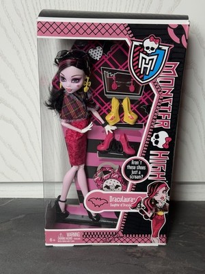 Monster High Draculaura I Love Shoes Puppe G1 OVP NRFB