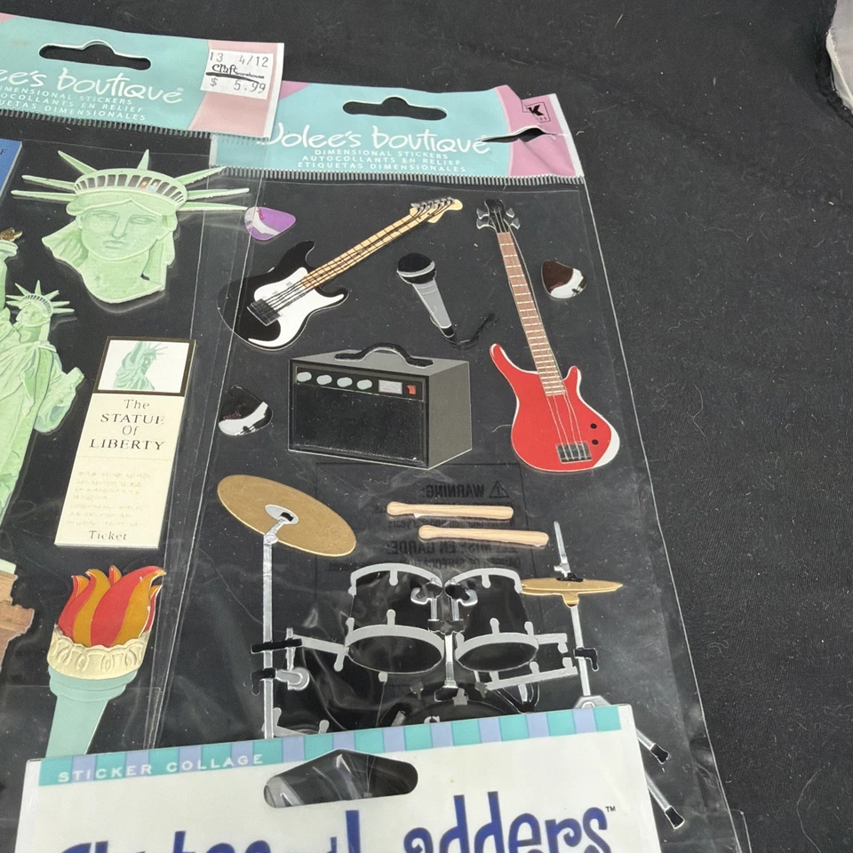 Gran Lote de Todas las Pegatinas Dimensionales para Álbumes de Recortes de JOLEE'S K&C Mark Rich Foto 4 de 4