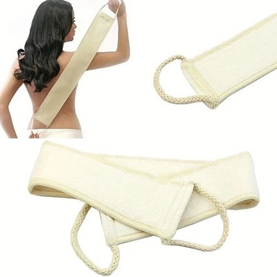 Rückenschrubber Peeling Luffa Luffaband Bad Dusche Körper Schwamm LANGE Bürste