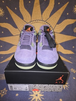 Size 10W Air Jordan 4 Purple Canyon