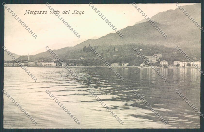 Verbania Mergozzo cartolina ZQ8617