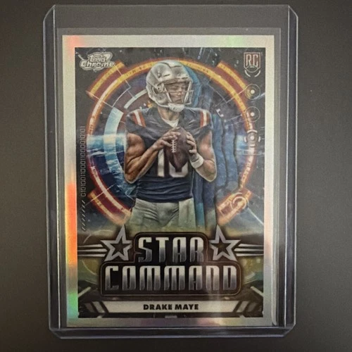 2024 Topps Cosmic Chrome - Star Command Drake Maye #SC-17 (RC)