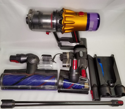 Dyson V12 Detect Slim Vacuum Cleaner - Nickel/Gold