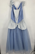 Disney Adult Cinderella Costume Blue Dress- Size Large - Worn Once Sparkly