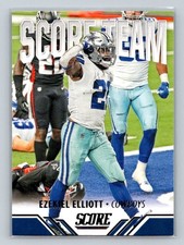 2021 Score #ST10 Ezekiel Elliott Score Team