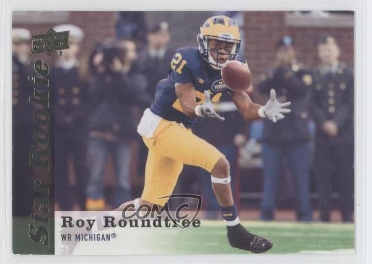 2013 Upper Deck Star Rookie Roy Roundtree #120 2u3