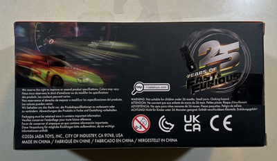 NEW 2026 JADA FAST & FURIOUS REMIX 25 YEARS 2001 HONDA S2000