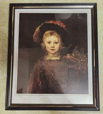 Portrait of The Artists Son Titus by Rembrandt Van Rijn, Beautifully Framed