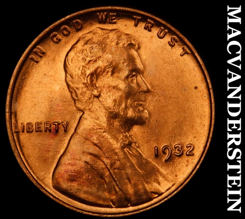 1932 Lincoln Cent- Super Choice Gem Brilliant Uncirculated++++ Luster #J2231