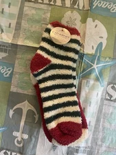 NWT Assorted Catherines 2 Pair Mid Calf Fuzzy Socks Size 10-13
