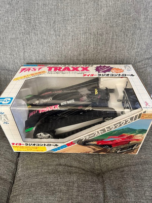 TAIYO Fast Traxx NCC-9015 9.6V Turbo RC Car Black Vintage Japan w/ Box Works