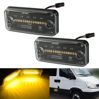 2X Amber Seitenblinker LED Marker Leuchte FüR Opel Vauxhall Fiat Iveco
