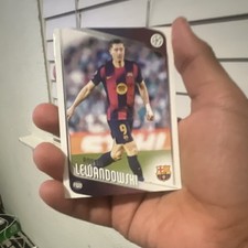 Topps UEFA Champions League Robert Lewandowski FC Barcelona Soccer Card #54