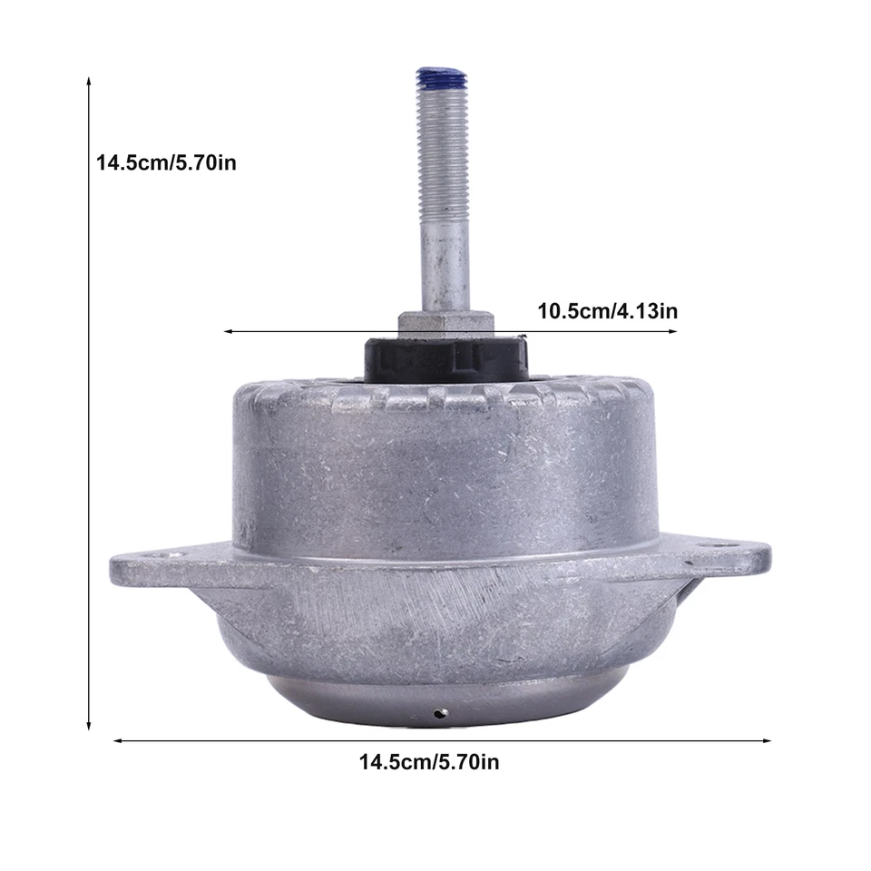 For Porsche 911 996 Carerra 1999-2005 99337504908 Pair Set of 2 Engine Mounts - Image 3 of 4