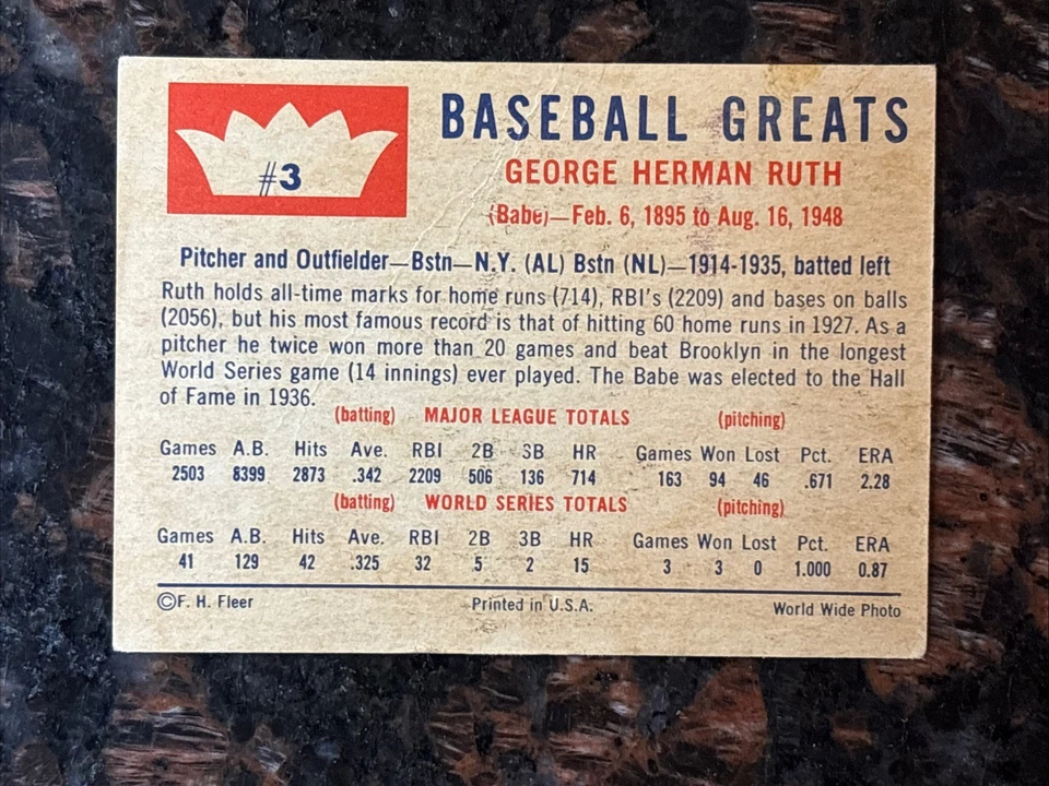 Fleer Baseball Greats 1960: juego completo (1-79) Foto 3 de 4