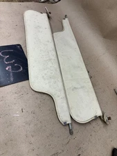 1973 1978 1979 Ford F150 F250 F350 DIRTY WHITE SUNVISORS SUN VISORS VISERS SET !