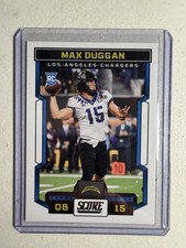 2023 Score - Rookies Max Duggan #308 Signatures (AU, RC)