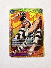 One Piece Card Game🏴☠️EB01-061 Mr.2.Bon.Kurei(Bentham)SEC NM Alt Art Foil ENG