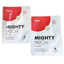 2x Hero Cosmetics Mighty Patch Original Acne Blemish Treatment 12 ct