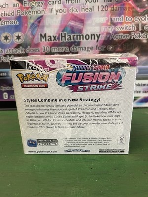 Factory Sealed Fusion Strike Booster Box Pokemon Sword & Shield