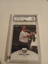 2024 Leaf Special Release Legend Donald J. Trump golf Gem Mint 9 (CGC) #LG-01