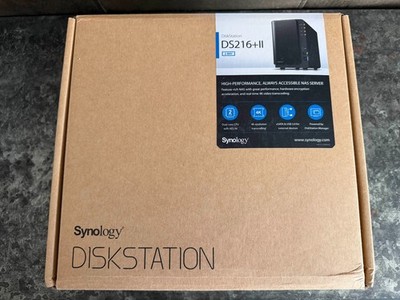 Synology DS216+II NAS / Seagate IronWolf 8TB (2x4TB)/8GB RAM - EXCELLENT COND!!!