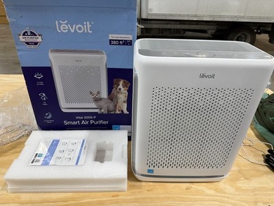 Levoit - Vital 200S-P Smart HEPA Air Purifier For Medium Room - White/Grey