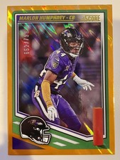 2025 Panini Score - Marlon Humphrey #145 Lava /799 Baltimore Ravens