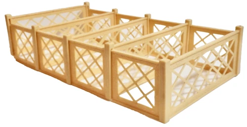 VINTAGE MARX PET SHOP PLAYSET KENNEL FENCE PIECES MADE IN USA CIRCA 1950s