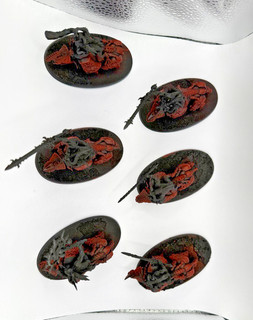 Bloodcrushers Warhammer 40k/Age of Sigmar Miniature Pack X6