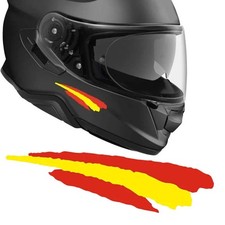 Spanish Flag Motorcycle Stickers Waterproof Vinyl Decals for Helmet Fairing