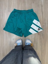 Vintage 90s Adidas Equipments Football Shorts Retro Size 46