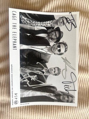 Cage The Elephant Autograph