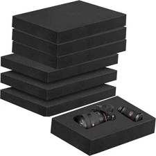6 Pcs 16 x 12 x 1.5 Inches Polyurethane Foam - Packing Foam Inserts for Cases...