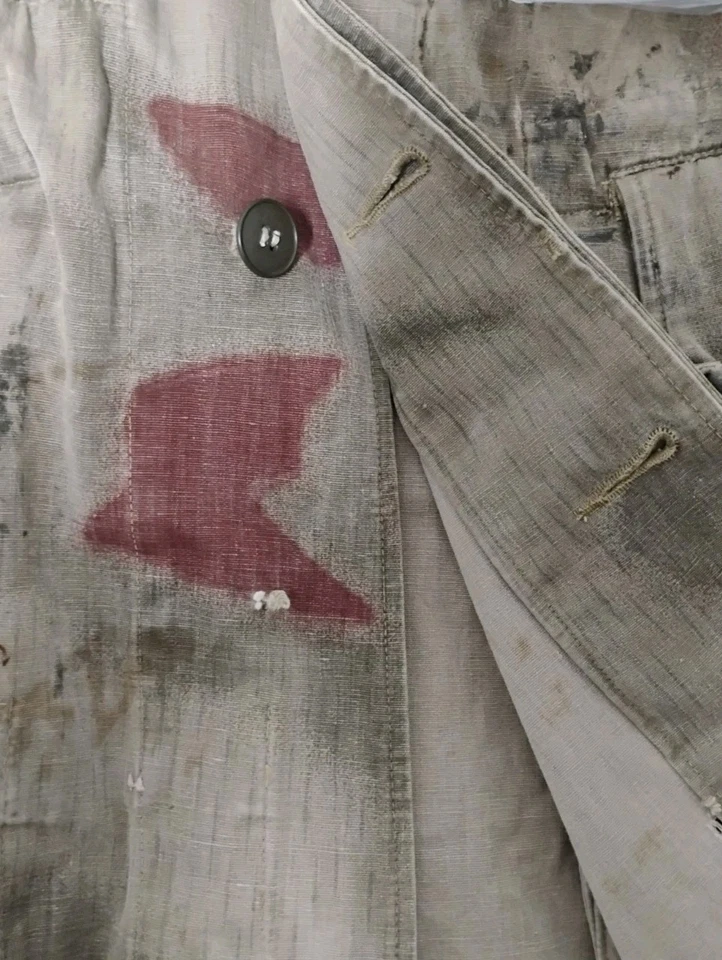 Frühe Bundesgrenzschutz BGS Jacke sumpftarn 1958 Gr.102 Selten - Bild 3 von 4