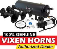 TRAIN HORN KIT FOR TRUCK/CAR/PICKUP LOUD SYSTEM /3G AIR TANK /200PSI /3 TRUMPETS