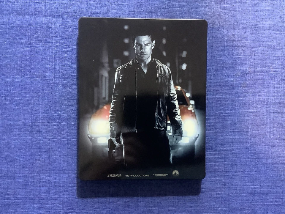 Jack Reacher - Steelbook (Blu-Ray DVD) Tom Cruise - Like New Region B - Image 2 of 2
