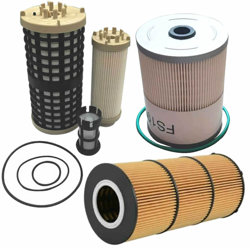 Air & Oil & Fuel Filter Kit For Detroit DD13 DD15 DD16 P551063 P551005 AF27879 E - Foto 3