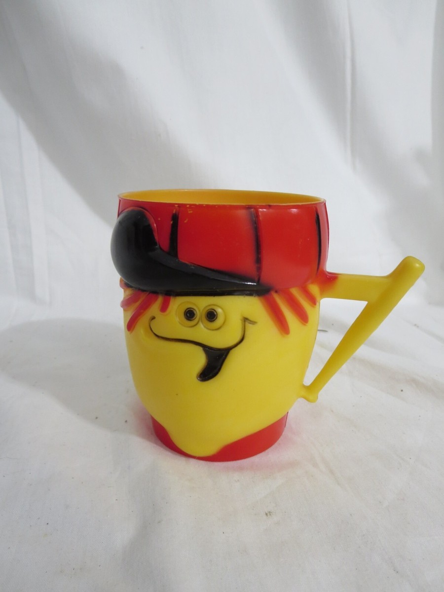 Vintage Pillsbury Kool Aid Funny Face Lefty Lemon Plastic