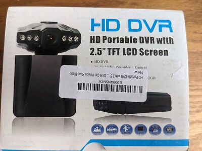 HD DVR HD Portable DVR 2.5'' TFT screen  NOS Open Box