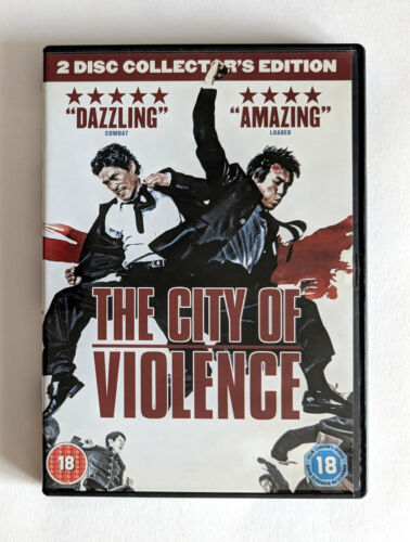 The City of Violence DVD (2007) region 2 PAL Korean action crime thriller