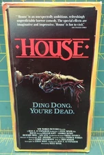 House 1991 VHS Tape Rated R William Katt Steve Miner Star Maker 93 mins