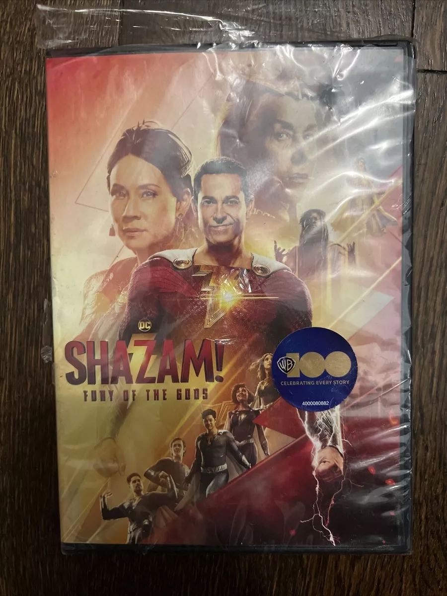 SHAZAM! FURY OF THE GODS 2023 (Blu-ray) + Free Shipping